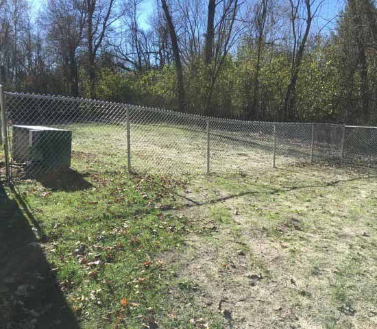 4 Galvanized Chain Link Fences