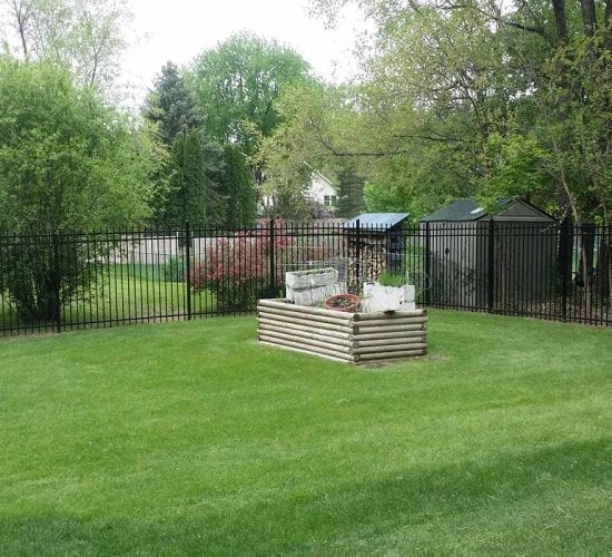6 Ornamental Spear Top Fences