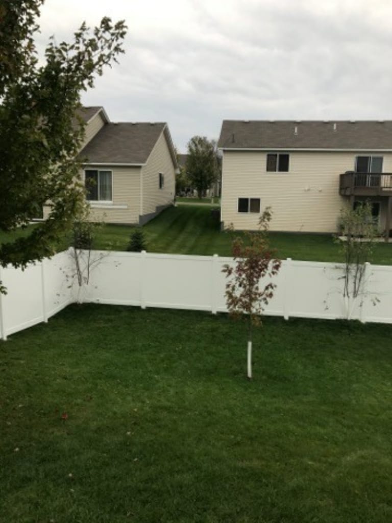 Vinyl Fence Company Fridley Mn Northland Vinyl Privacy Fence Fridley