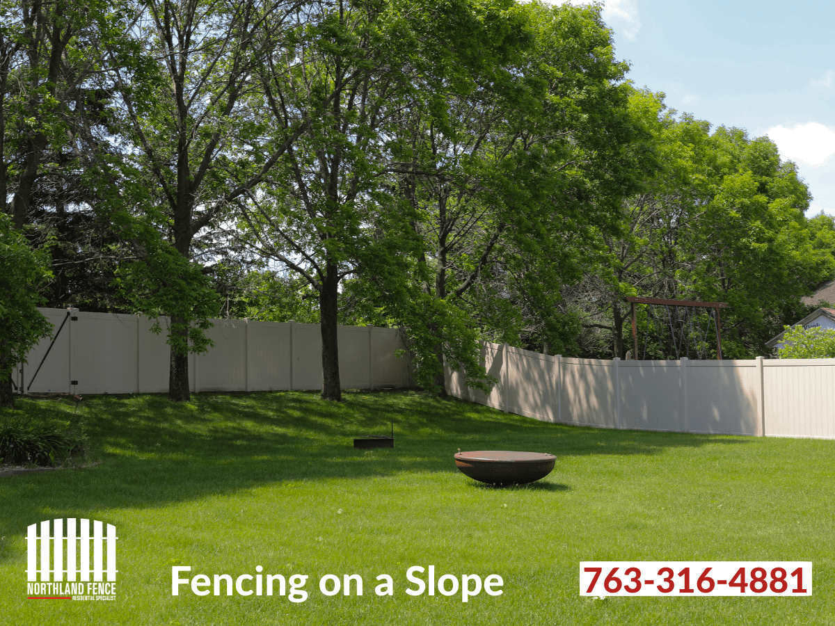 Fencing On A Slope