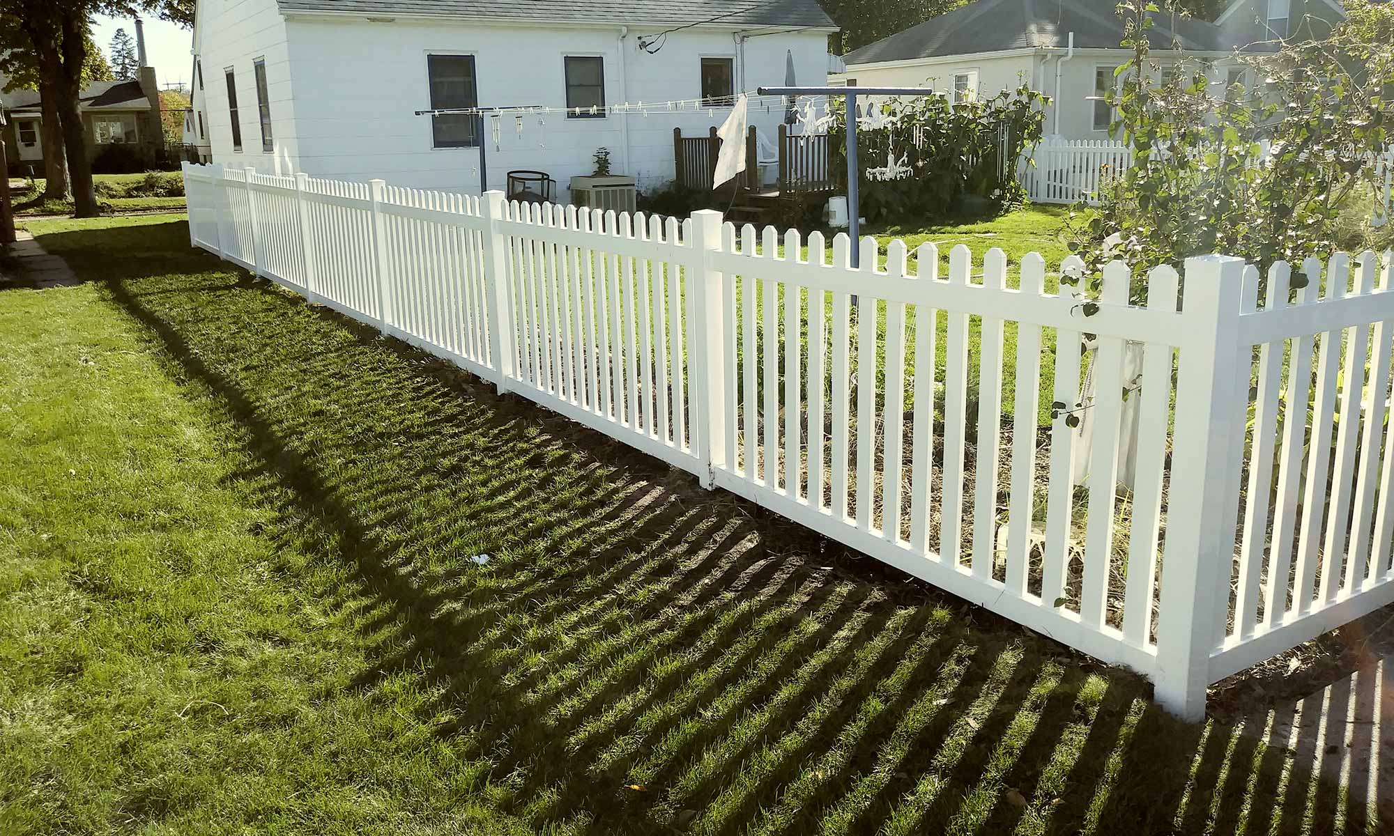 Vinyl Picket Fence