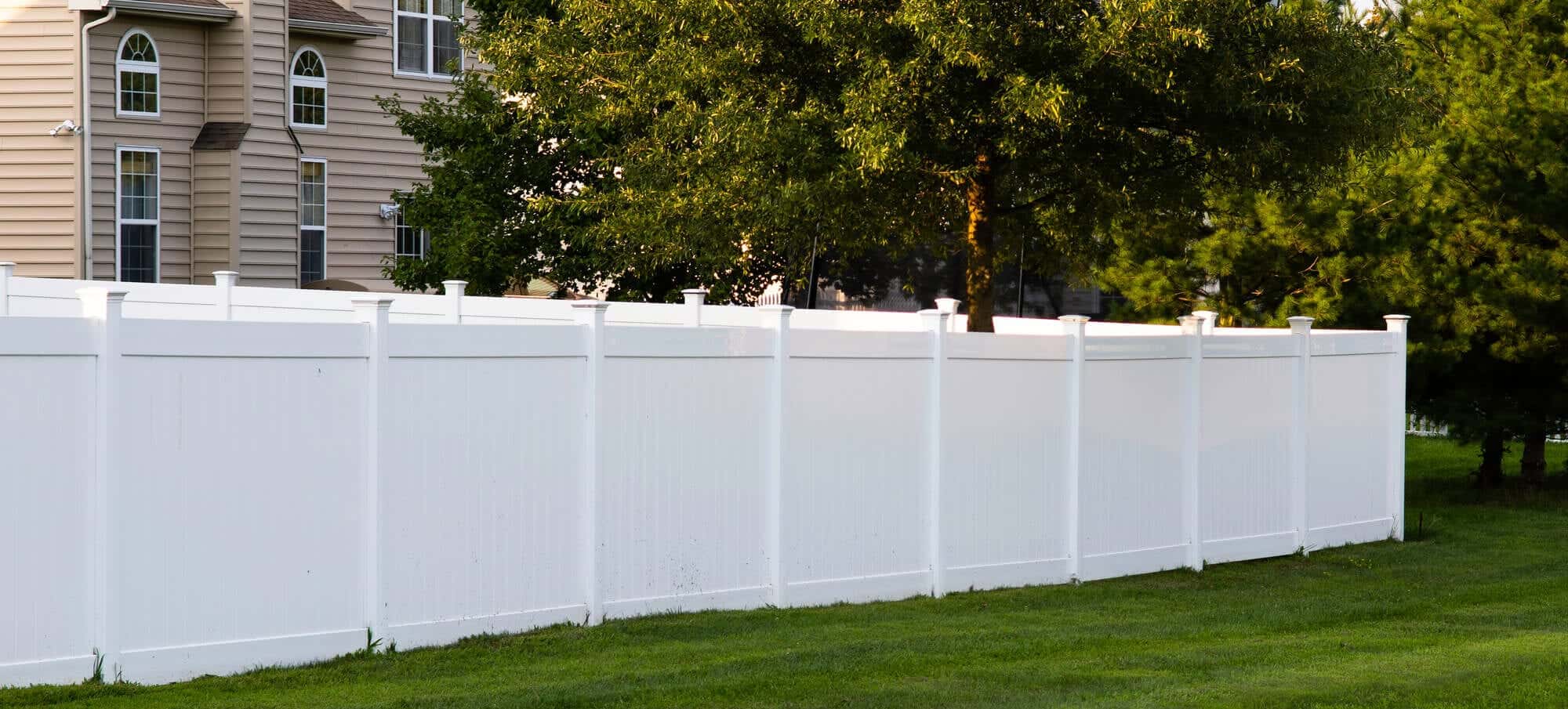 Pvc sales privacy fence