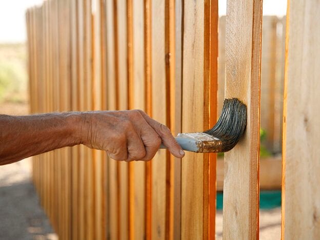 Northlandfence How To Stain A Fence
