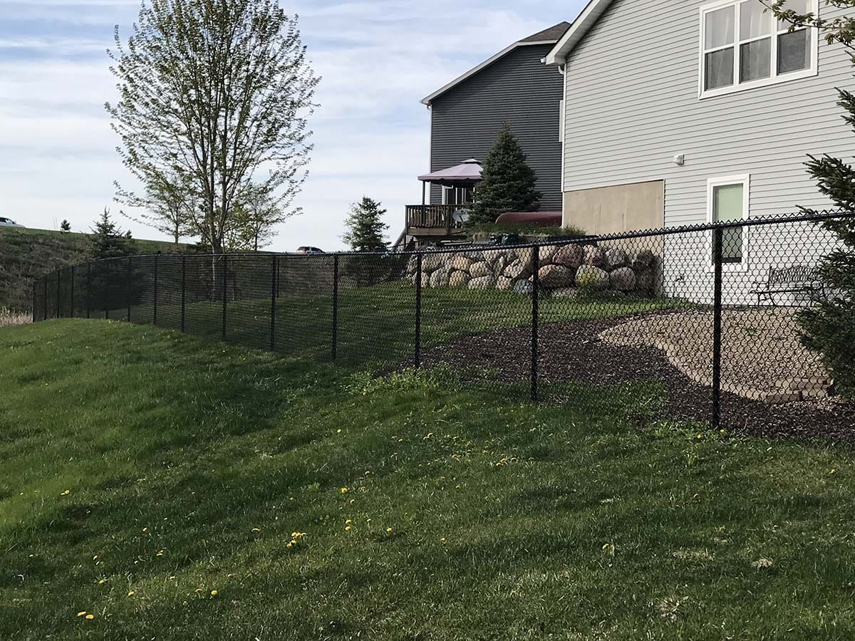 Chain Link Fences Black or Galvanized Northland Fence