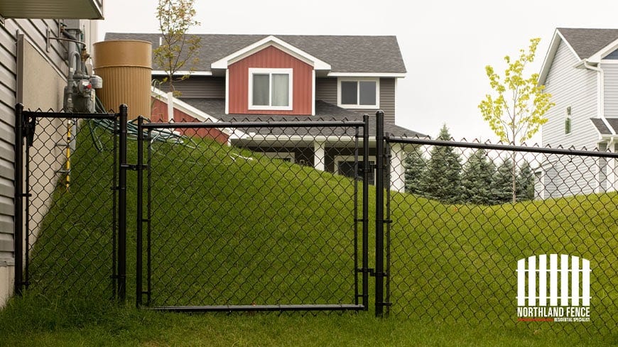 Crystal Chain Link Fence Installation