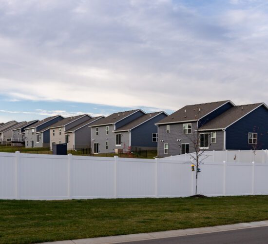 White Vinyl Privacy Fence