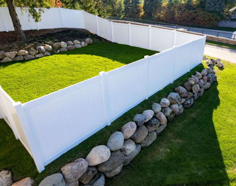 Vinyl Fence Installation in Columbia Heights, MN