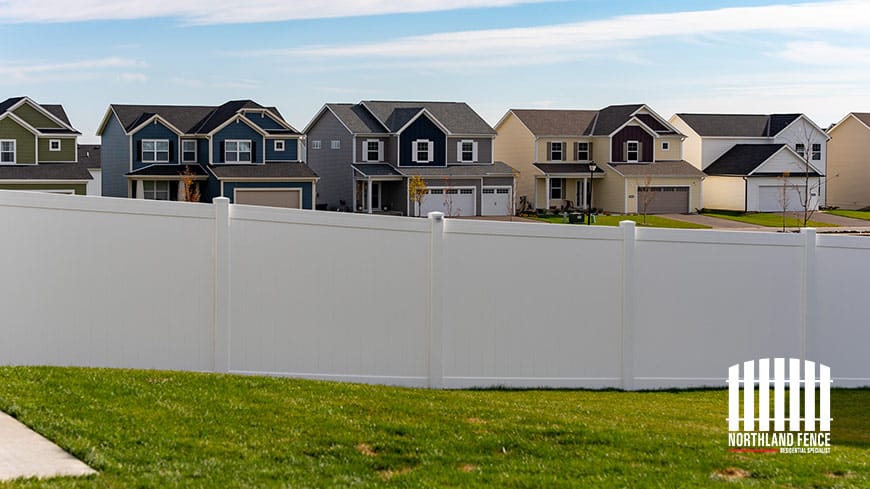 Fencing for model homes