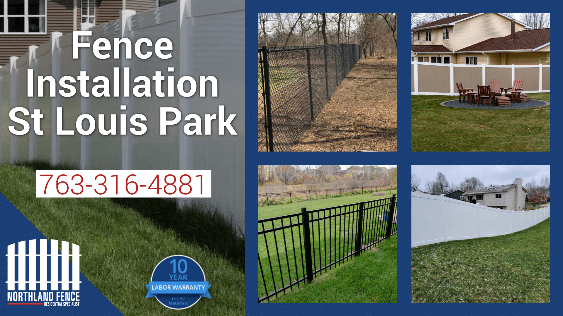Fence Installation St Louis Park