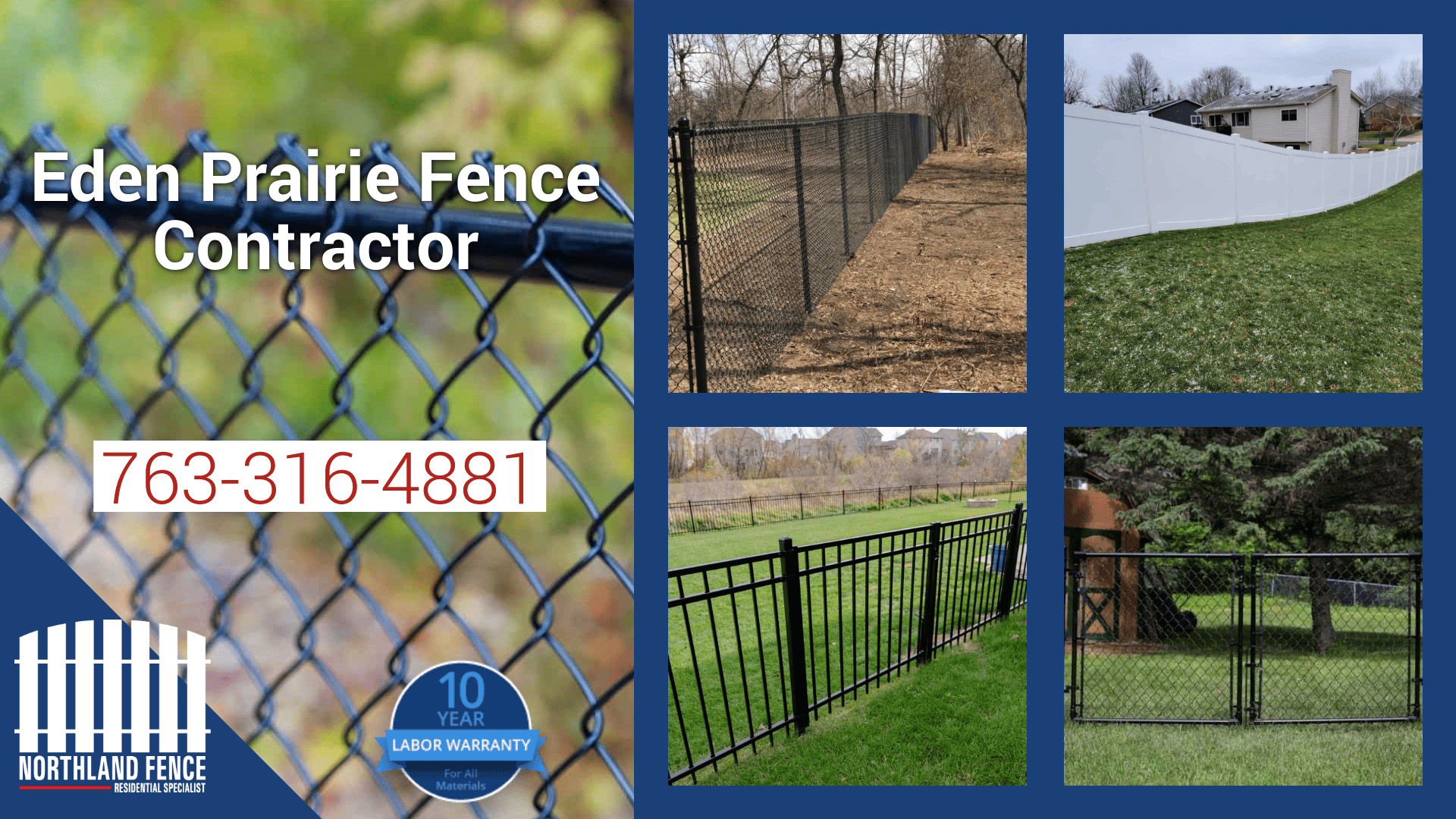 Eden Prairie Fence Installation Contractors