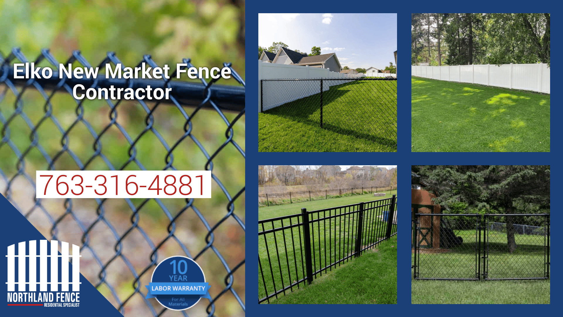 Elko New Market Fence Installation Contractors