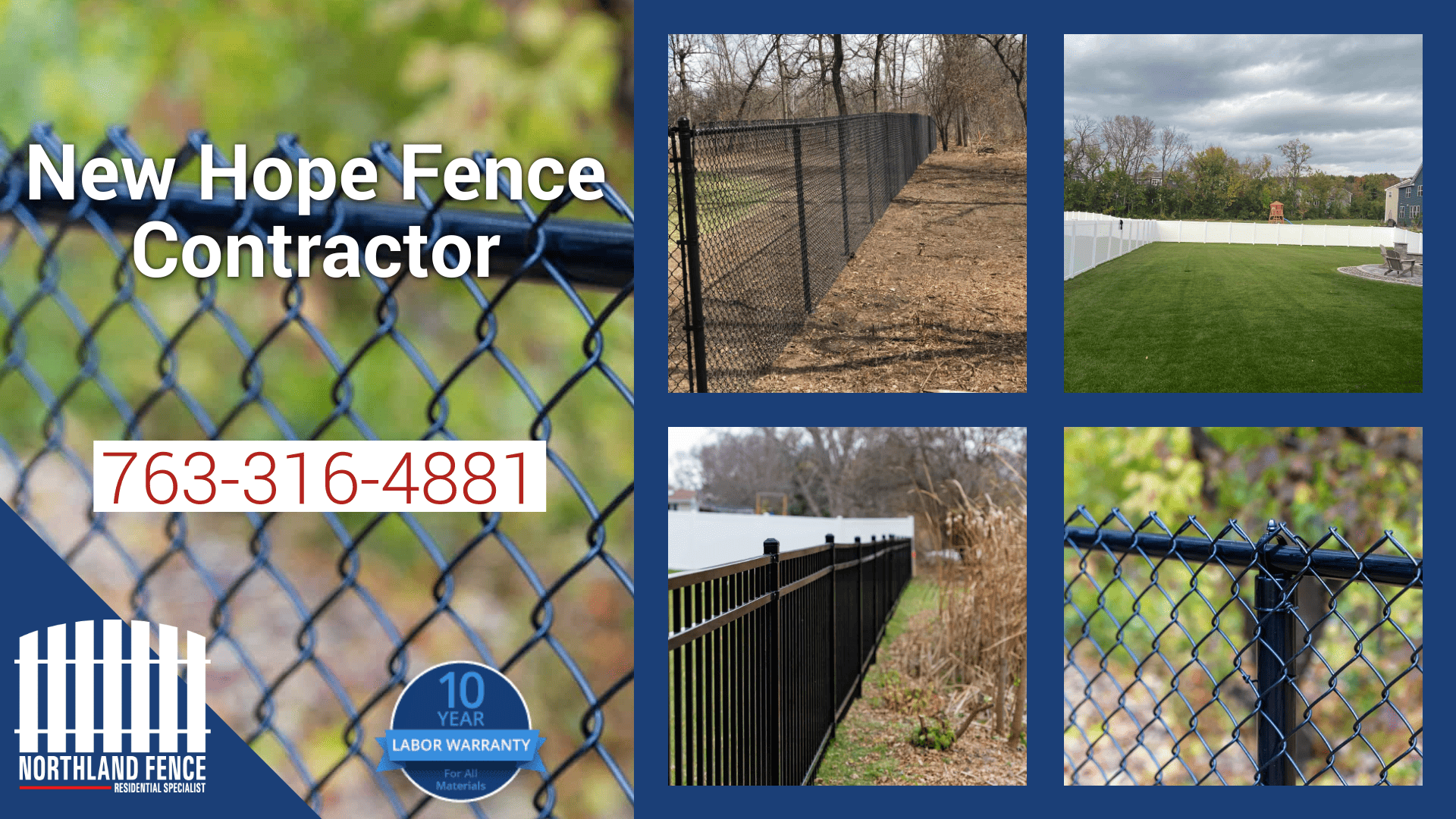 New Hope Fence Installation Contractors