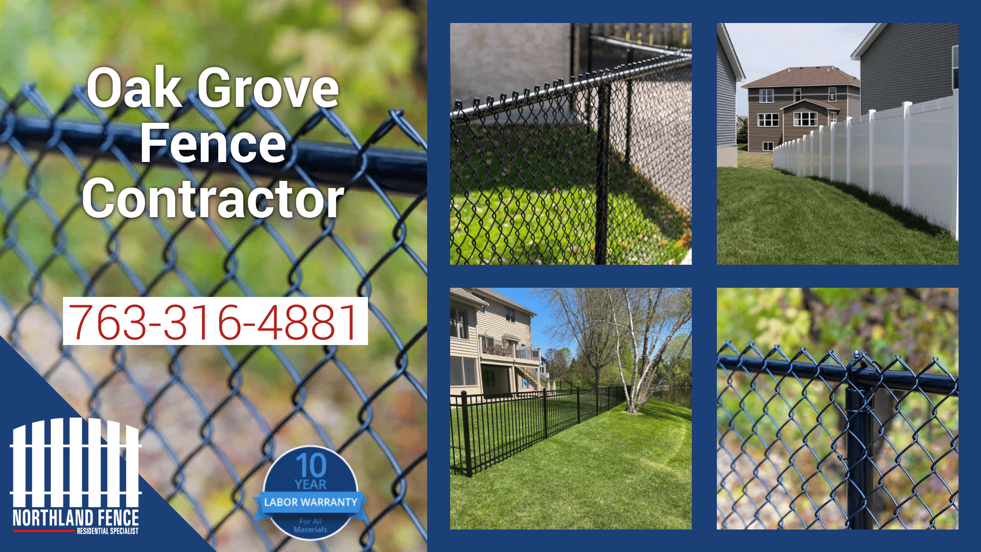 Oak Grove Fence Installation Contractors