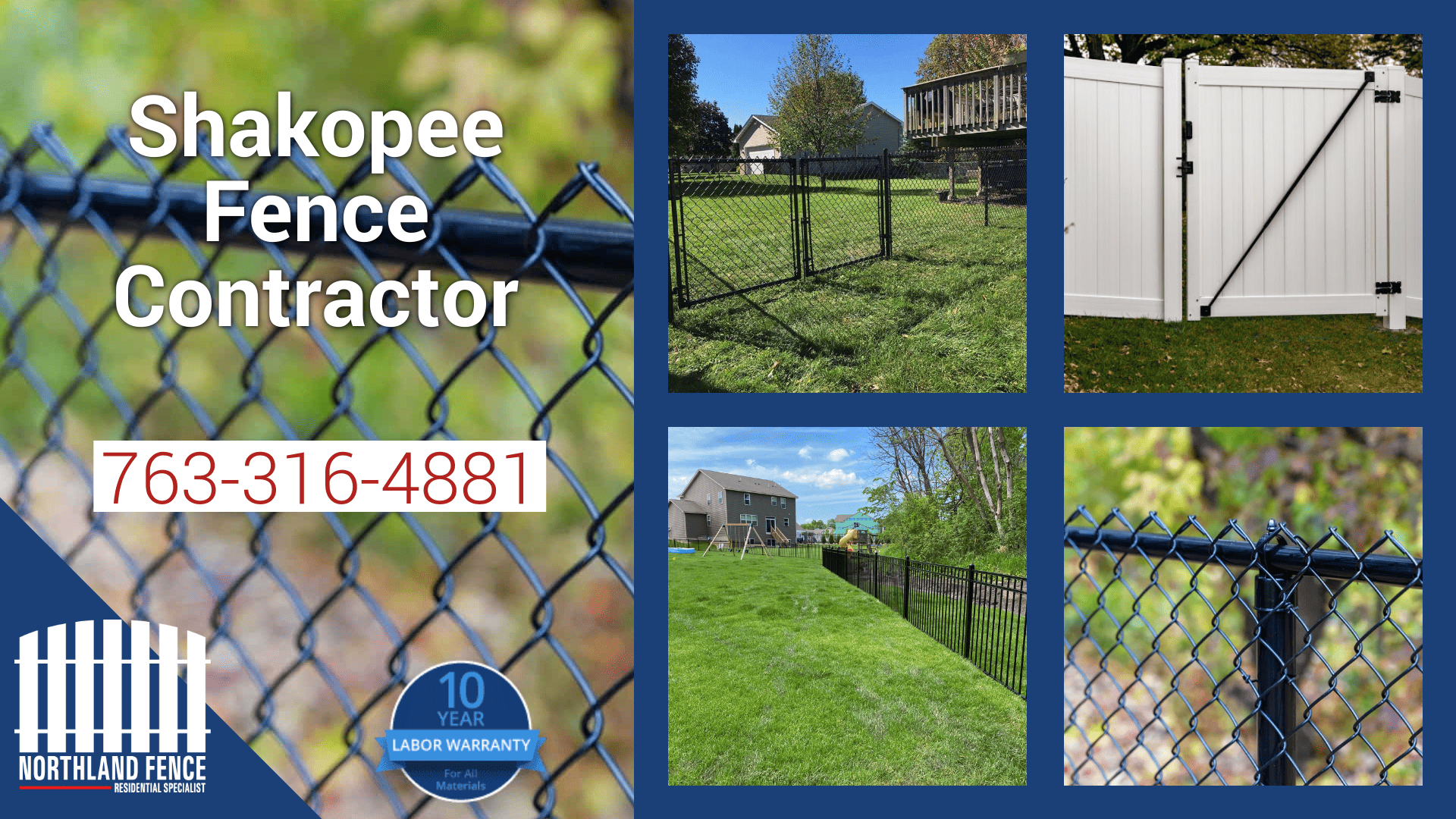 Shakopee Fence Installation Contractors