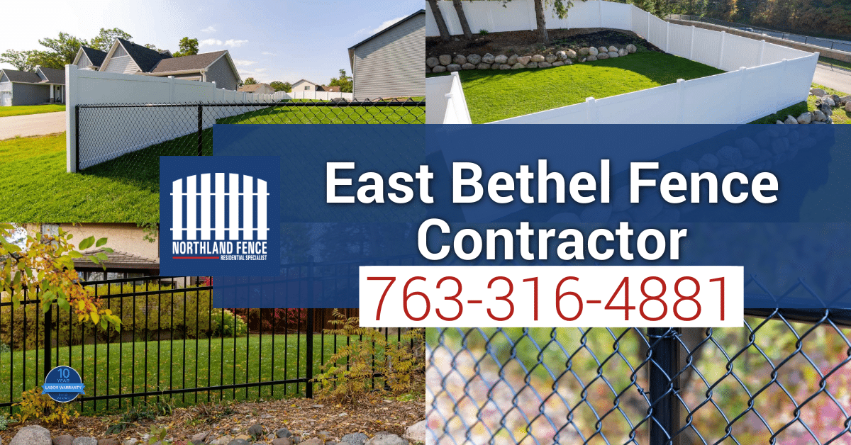 East Bethel Fence Installation