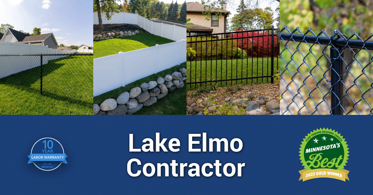 Lake Elmo Fence Installation